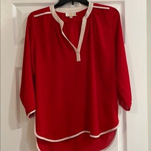 V neck dressy top